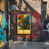 Tarsier Art Poster