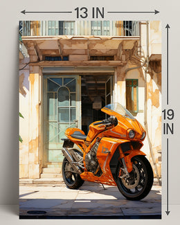 The Vibrant Ride Poster PosterGoat