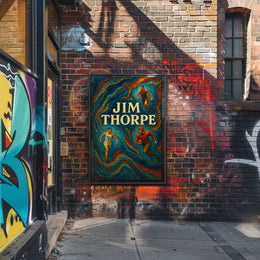 Jim Thorpe Athletic Legend Poster