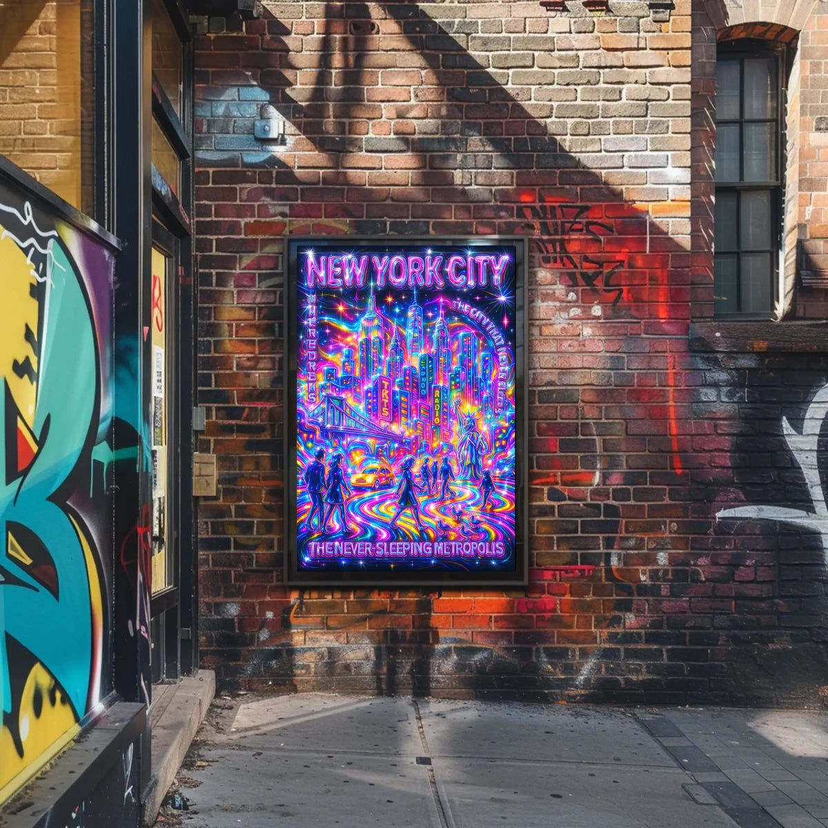 New York City The Never-Sleeping Poster