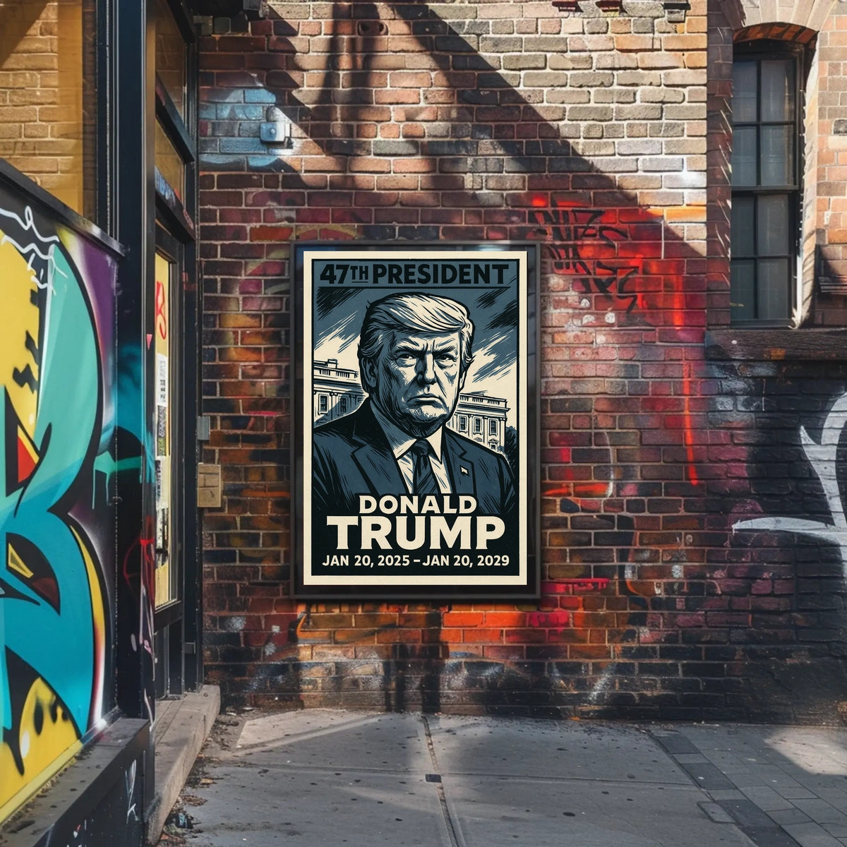 Donald Trump 47th President Poster