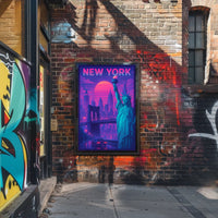 New York Cityscape Poster