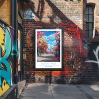 Yoyogi Park in Spring Poster