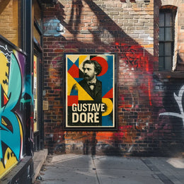 Vintage Car and Retro Attire Art Poster