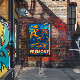 Fremont Mosaic Art Poster