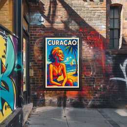Curaçao Beach Vibes Poster