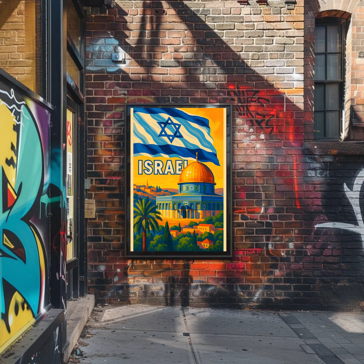 Israel Travel Poster