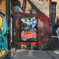 summer barbecue scene Poster