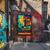Wander in Color Åland Islands Travel Poster PosterGoat