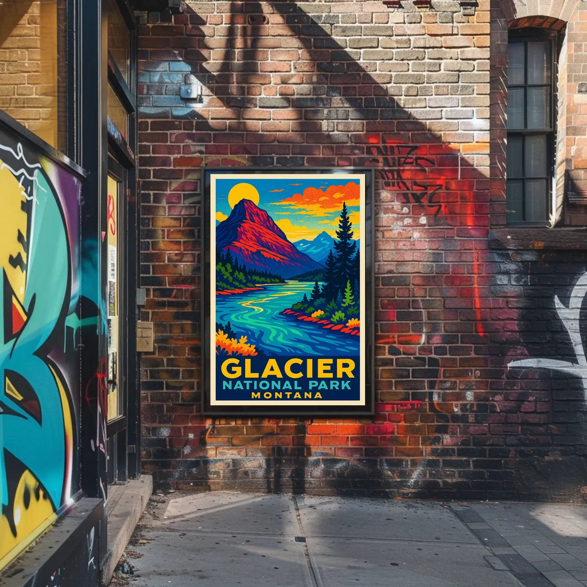 Glacier National Park Montana Poster