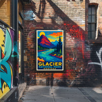Glacier National Park Montana Poster