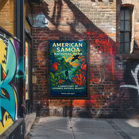 American Samoa National Park Poster