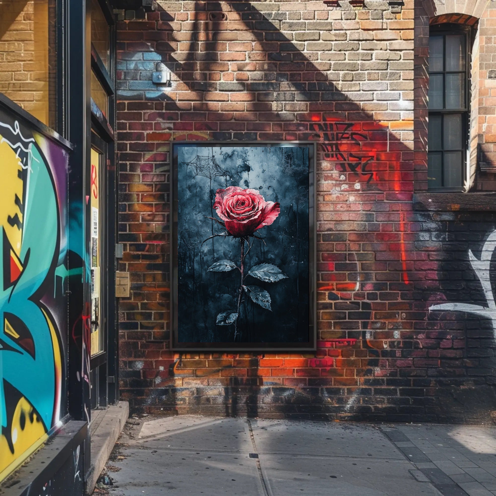 Ethereal Rose Poster