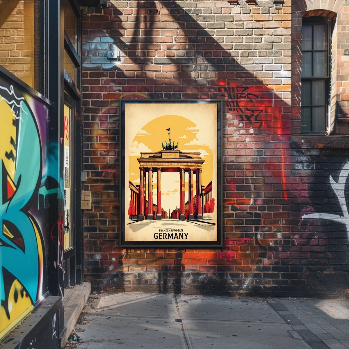 Brandenburg Gate Germany Poster