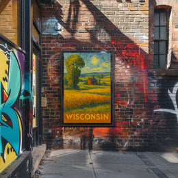 Wisconsin Landscape Poster