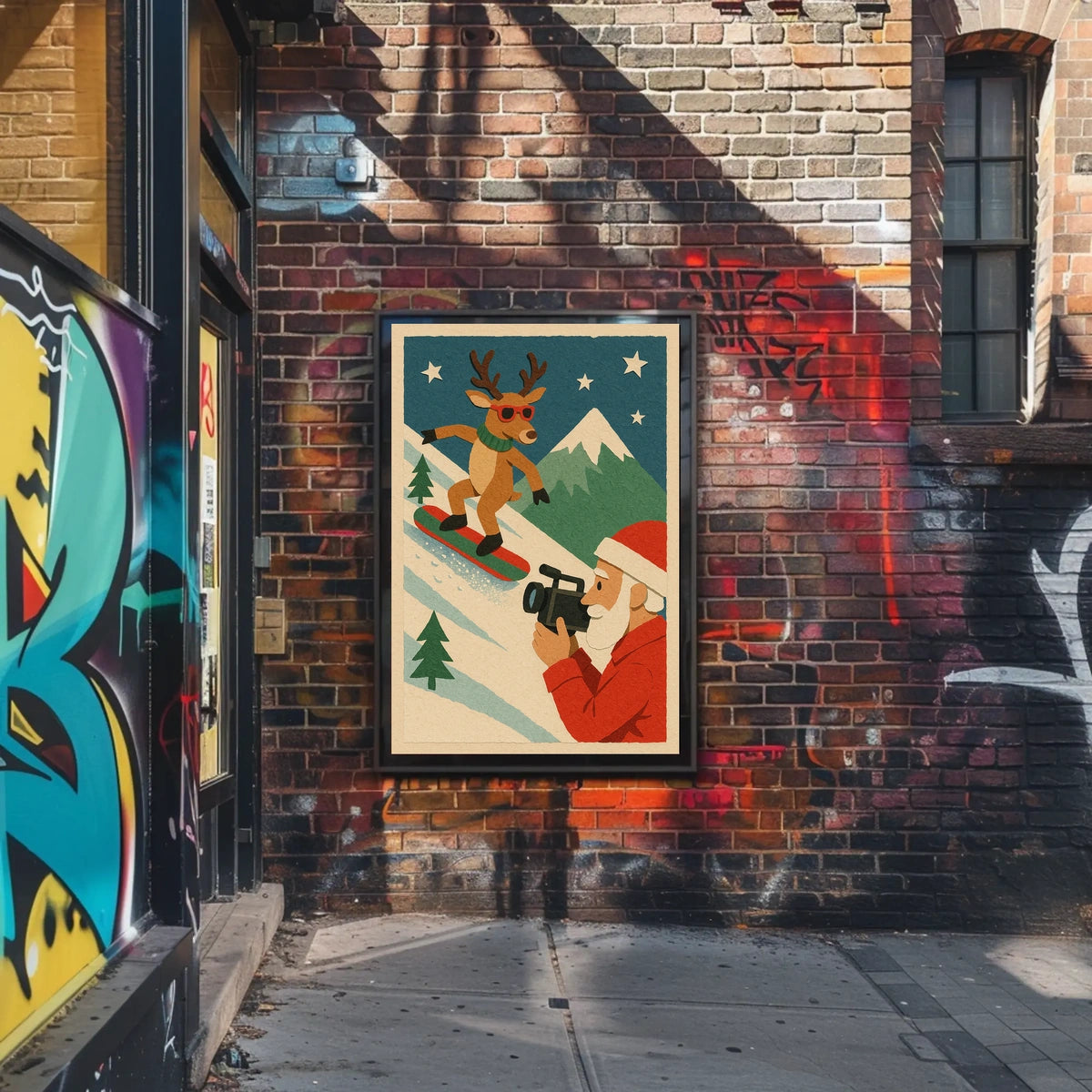 SantaS Winter Adventure Poster