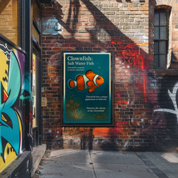 Discover The Charm Of The Clownfish Poster