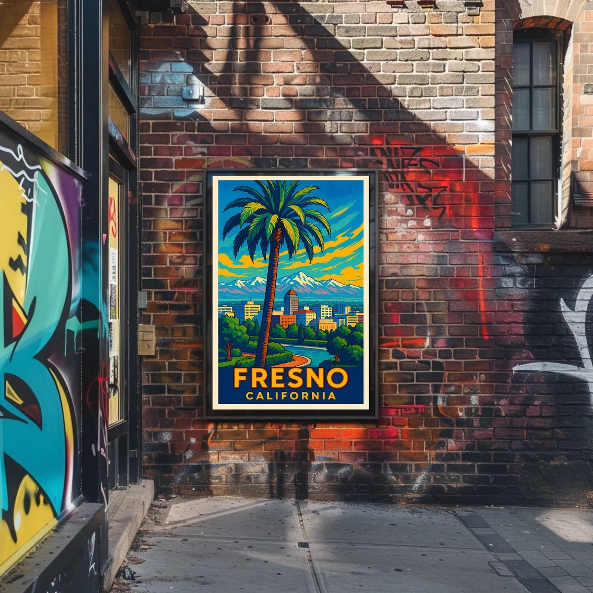Fresno, California Poster