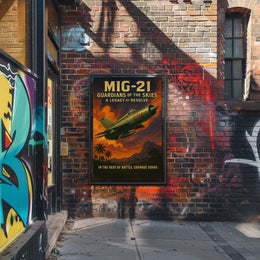 MiG-21 Guardians of the Skies Poster