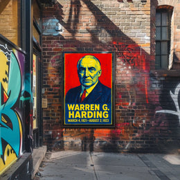 Warren G. Harding Poster
