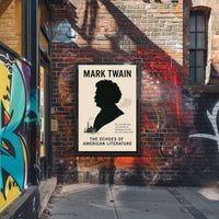 Mark Twain The Echoes of American Literature Poster
