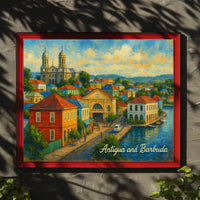 Antigua and Barbuda A Vibrant Landscape Poster