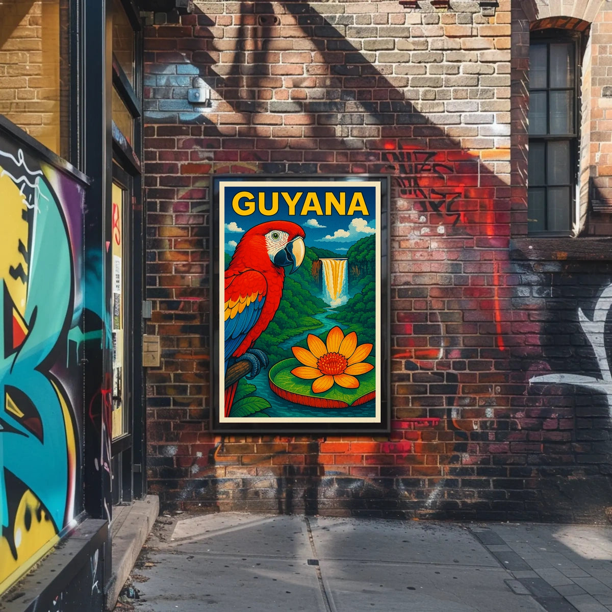 Guyana A Tropical Paradise Poster