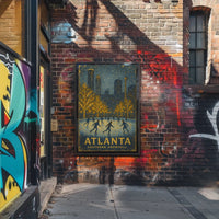 Atlanta Southern Snowfall Poster