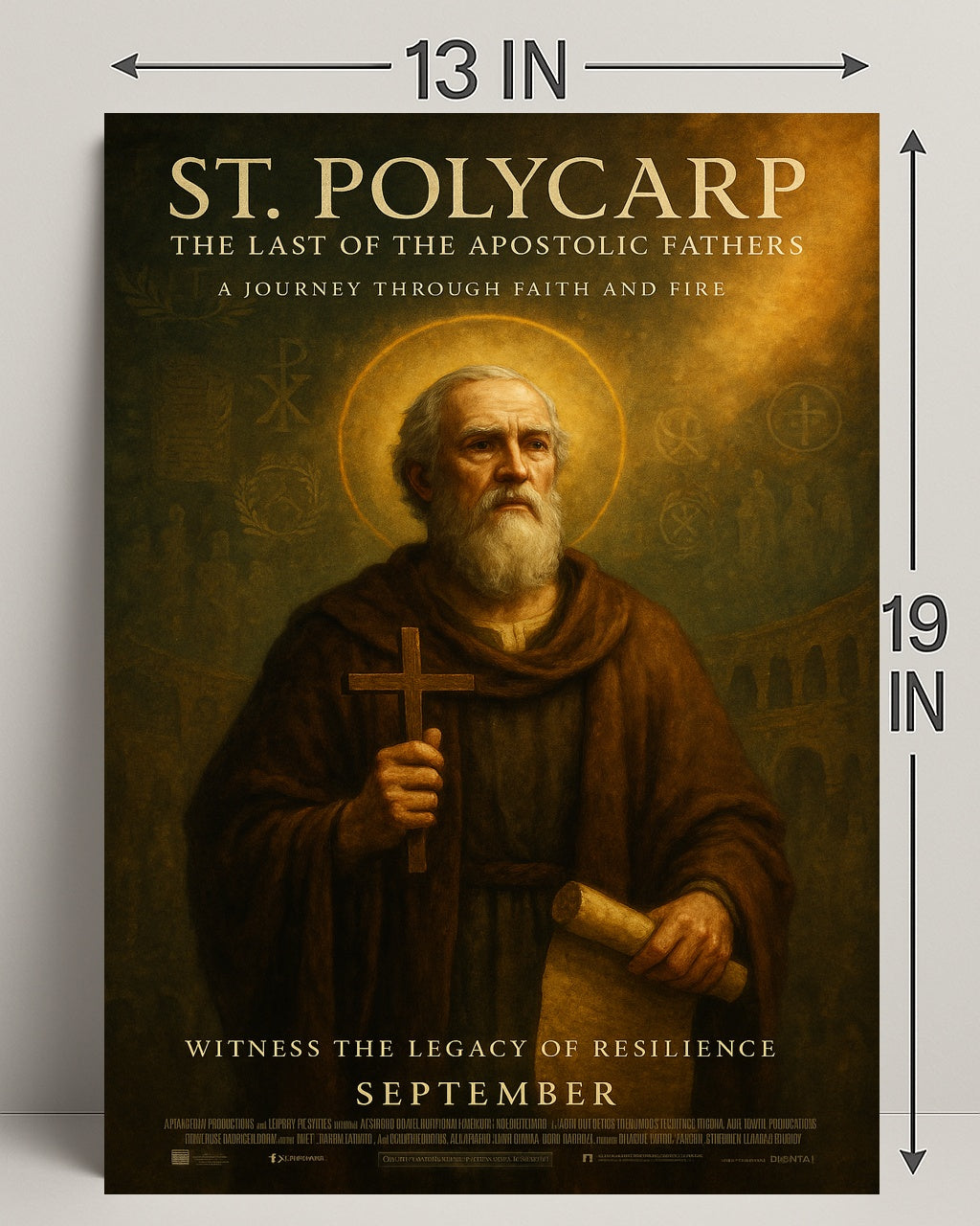 St. Polycarp The Last Of The Apostolic Poster