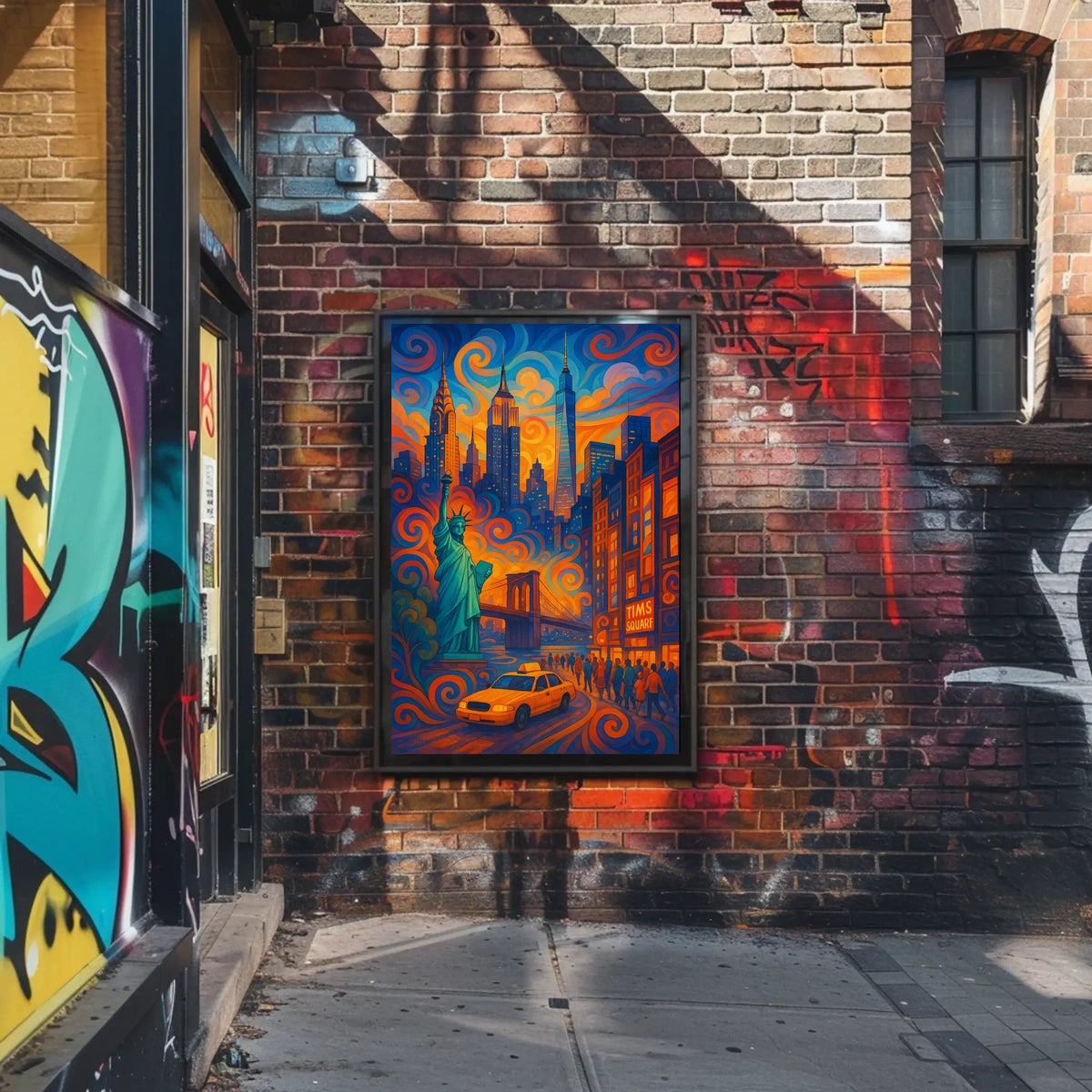Vivid Dreams of New York Poster