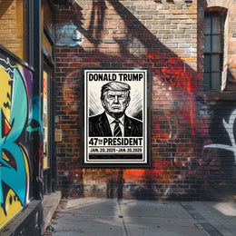 Donald Trump Visionary Statesman of Tomorrow Poster