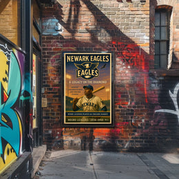 Newark Eagles A Legacy on the Diamond Poster