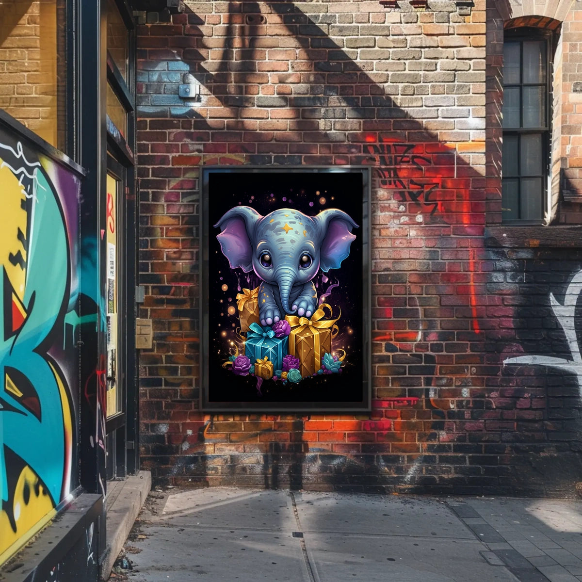 Enchanted Elephant Celebration Poster