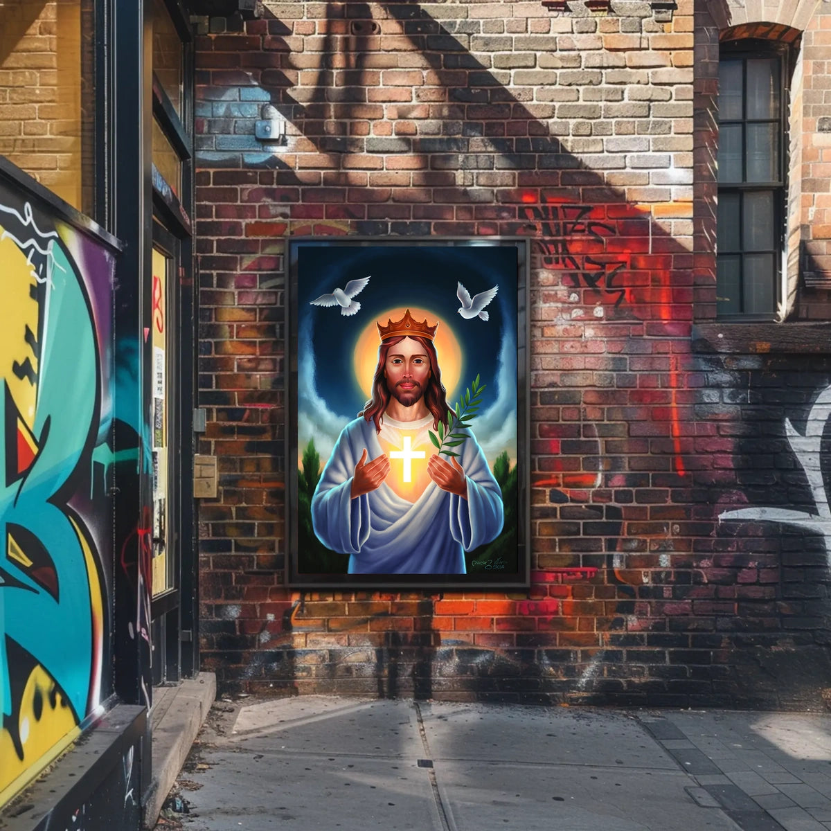 Divine Serenity Poster