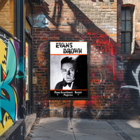 Evans Brown Performer Vintage Cultural Heritage Poster