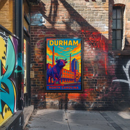 Durham, North Carolina Poster