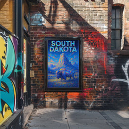 South Dakota Wilderness Poster