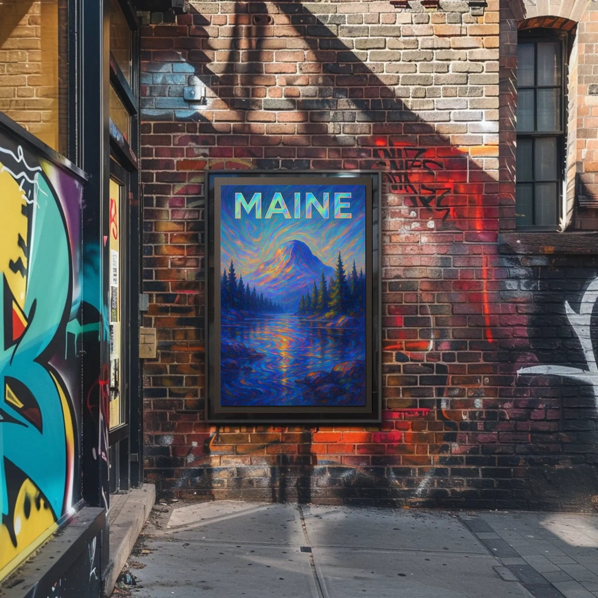 Majestic Maine Landscape Poster