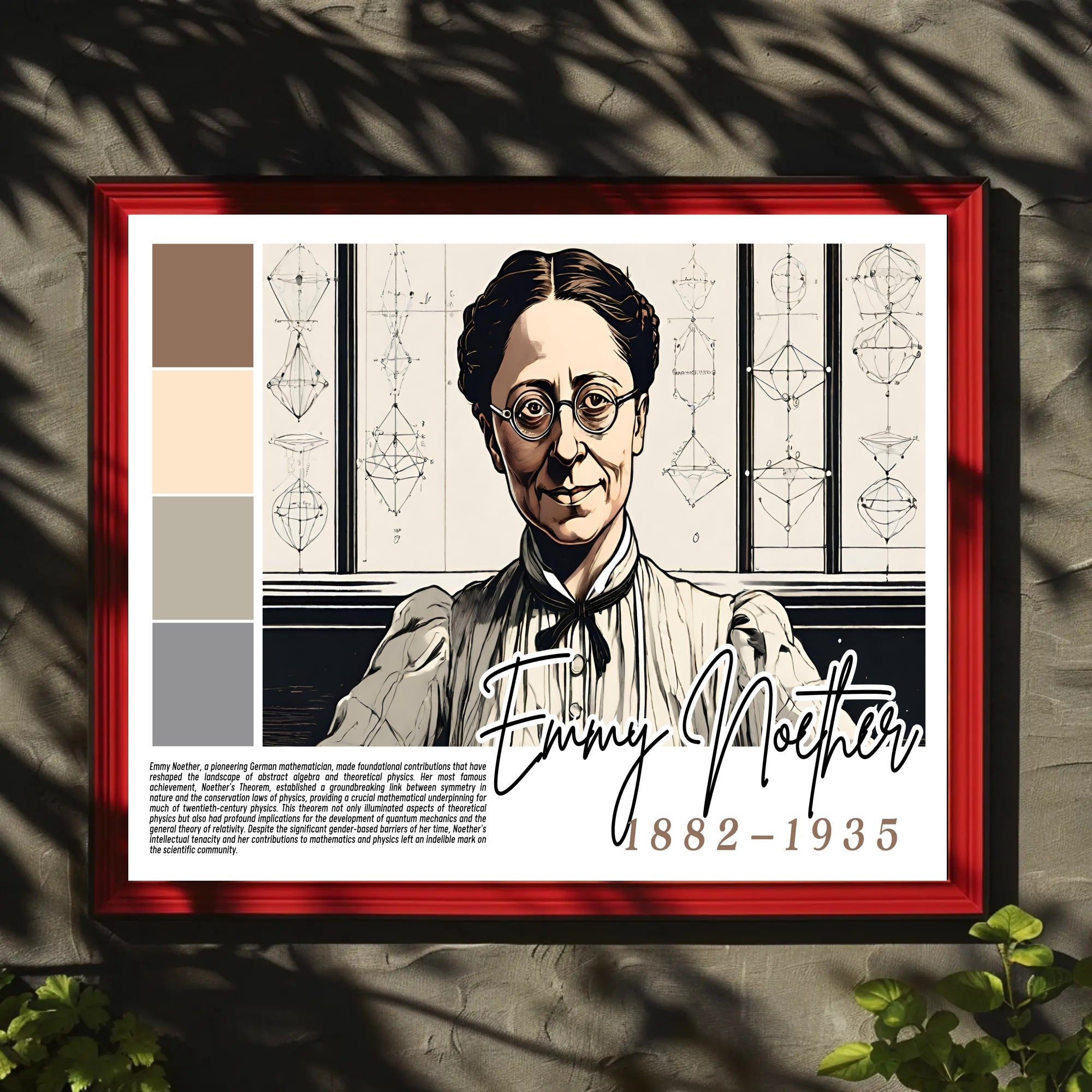 Emmy Noether: A Legacy in Mathematics and Physics Poster