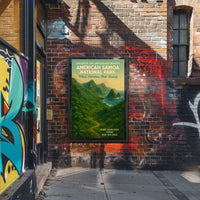 Adventure Meets Serenity Travel Destination Poster