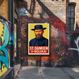 St. Damien of Molokai Poster