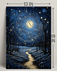 Celestial Nightscape Poster PosterGoat