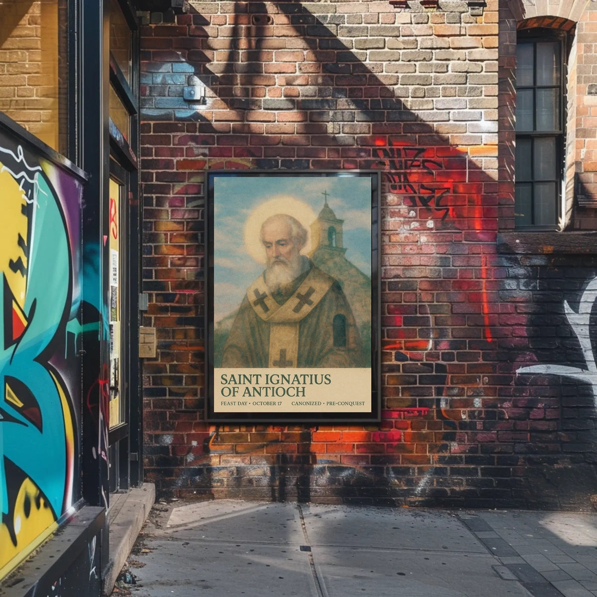Saint Ignatius Of Antioch Poster