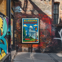 Alabama Montgomery Poster