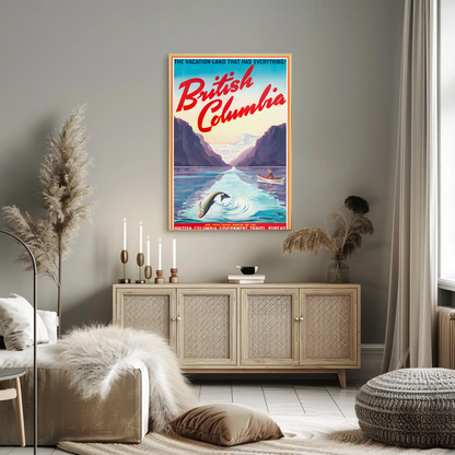 British Columbia The Vacation Land That Has Everything! (1947) Poster