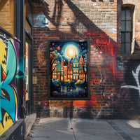 Enchanted Cityscape Poster