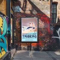Winter Sports in Triberg Poster