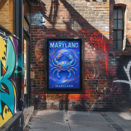 Maryland Blue Crab Poster