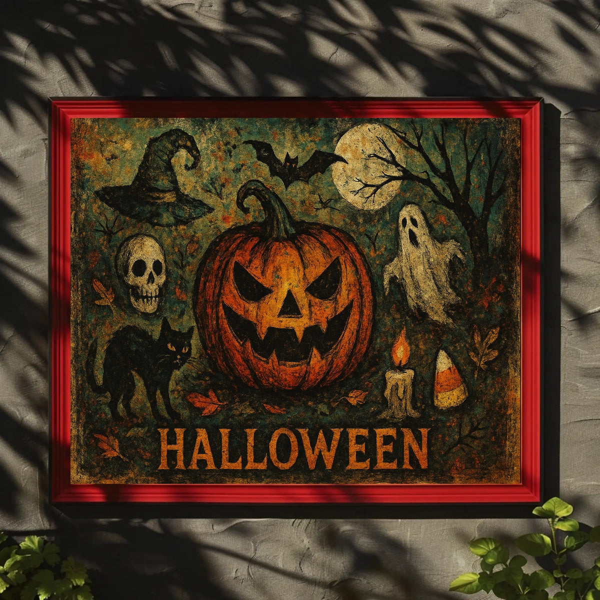 Halloween Night Gothic Collector Poster