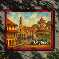 Cayenne French Guiana Poster